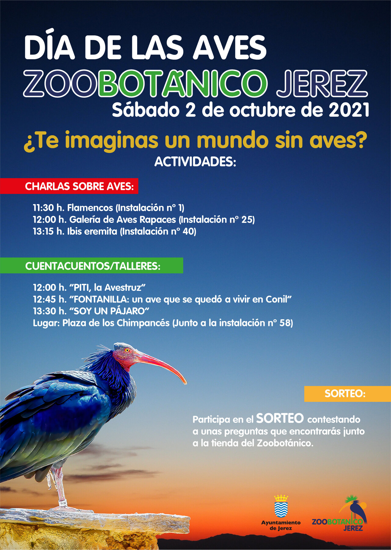 Cartel Día de las Aves
