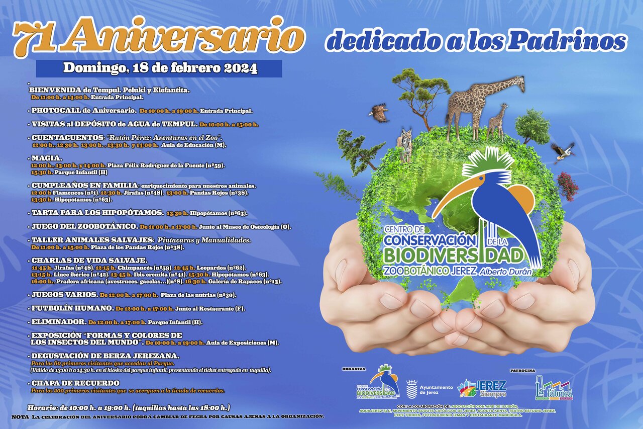 Programa actividades 71 aniversario